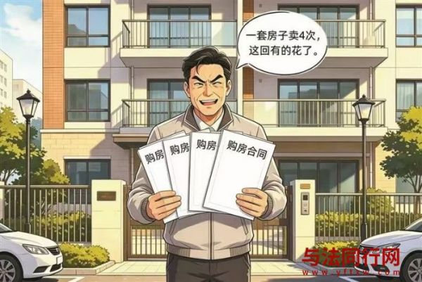 四人买到同一套房，最后发现房主既不是买家